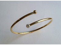Bangle made from customer's old gold